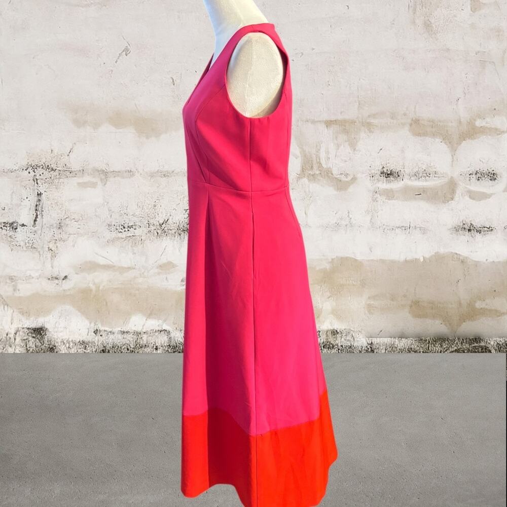 Anne Klein $139 Colorblock A-Line Dress Size 2 NWT - Picture 3 of 7